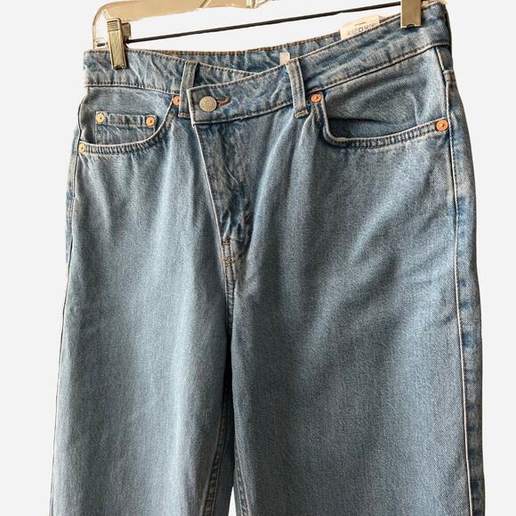 Weekday‎ Crossover Jeans Avery Light Wash Size 27 - Picture 3 of 8